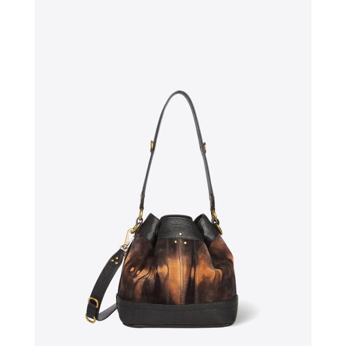Jérôme Dreyfuss Sac  Ben S Calfskin Tye & Die Corail 