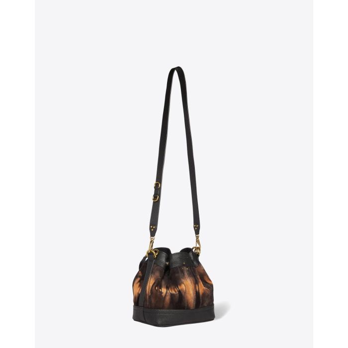 Sac Jérôme Dreyfuss Ben S Calfskin Tye & Die Corail