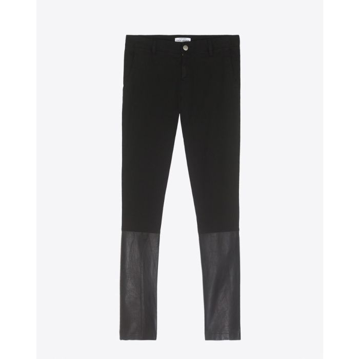 Each Other Pantalon Bi-matière - BlackBlack W13G1605IES 