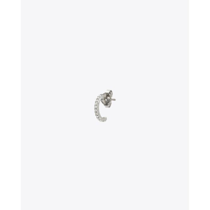 Feidt Baby créole - Or blanc 18k - Diamants - à  L'Unité