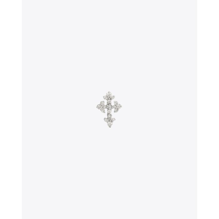 Feidt Bo Croix Huguenotte - Or blanc 18k - L'unité