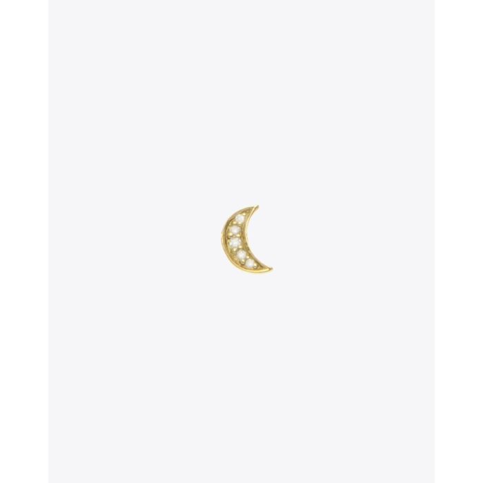 Feidt Bo Lune diamants - Or jaune 18k - L' unité 