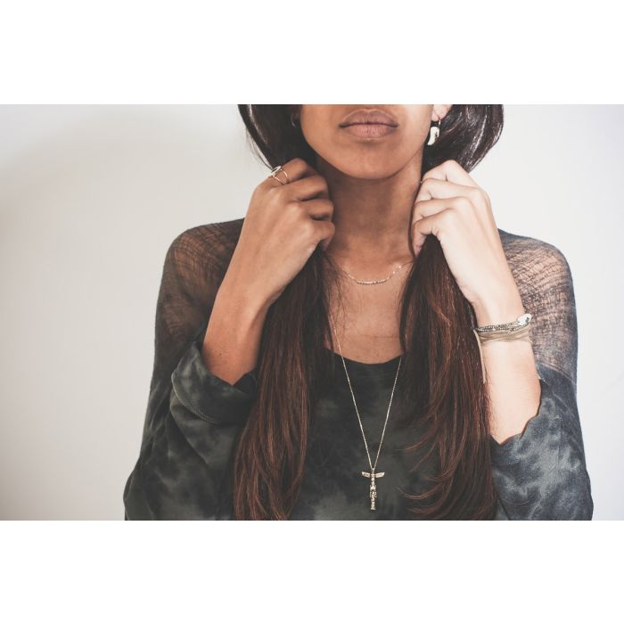 Feidt Collier Antik Barrette - Or Jaune 9k
