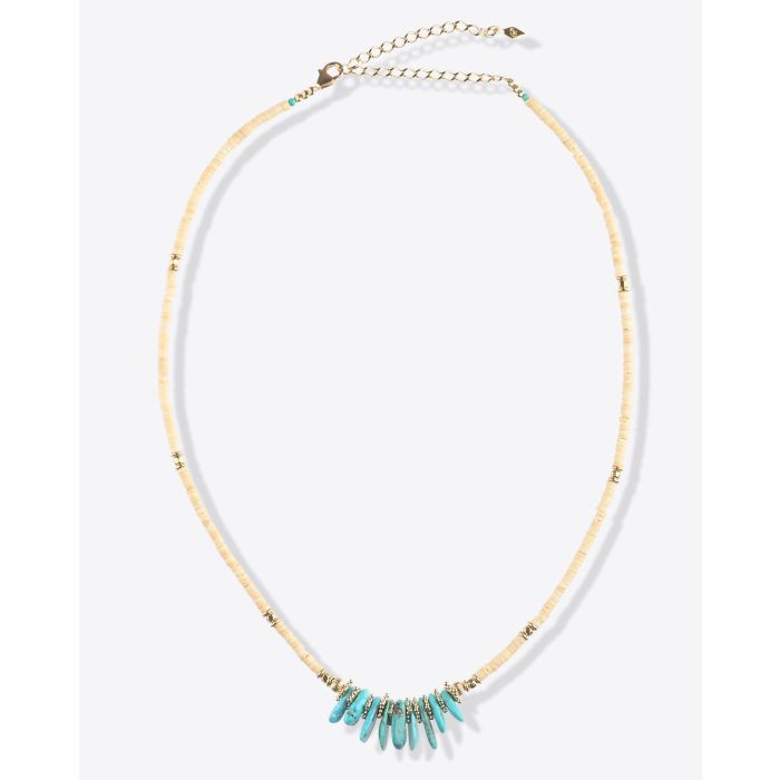 Gachon Pothier Collier Billy Ivoire Petales  