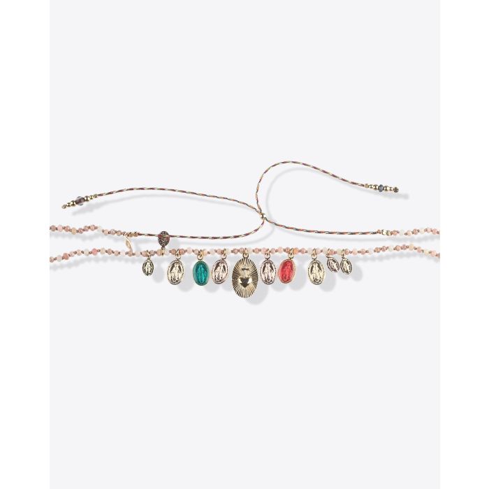 Gachon Pothier Collier Epure Medailles Opale  