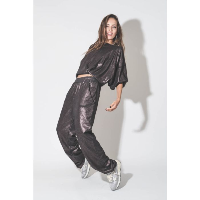 Sneakers Running Dad grise étoile blanche 60379 Golden Goose Femme.