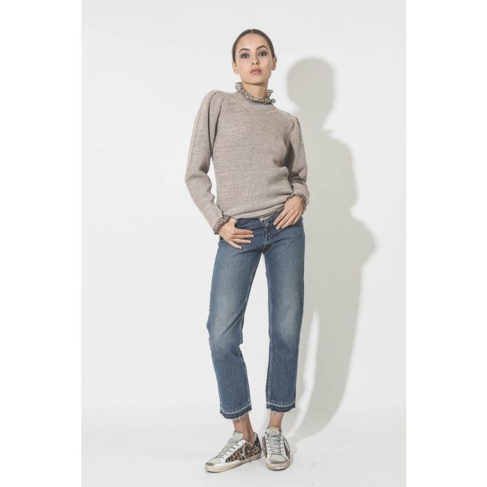 Golden Goose Woman Permanent Sneakers Superstar Pony léopard 80189 