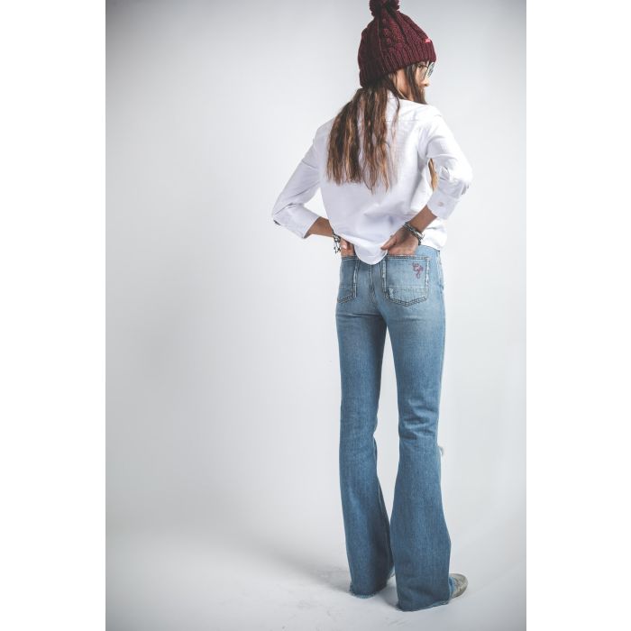 Golden Goose Pant Karen Bootcut - Blue