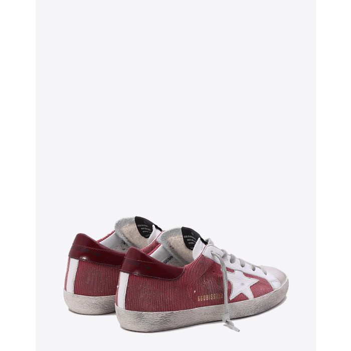Golden Goose Woman Collection Sneakers Superstar Brick Corduroy  White Star   