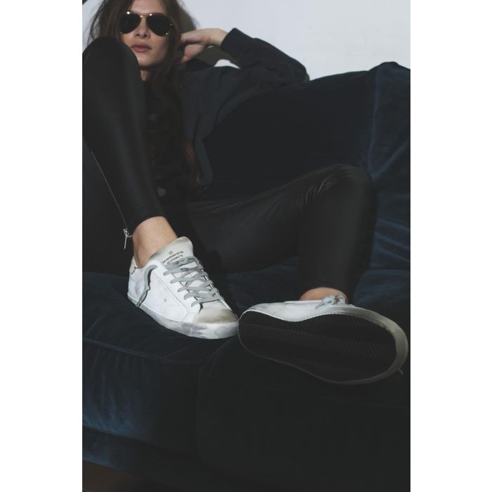 Golden Goose Woman Permanent Sneakers Superstar - White Skate   