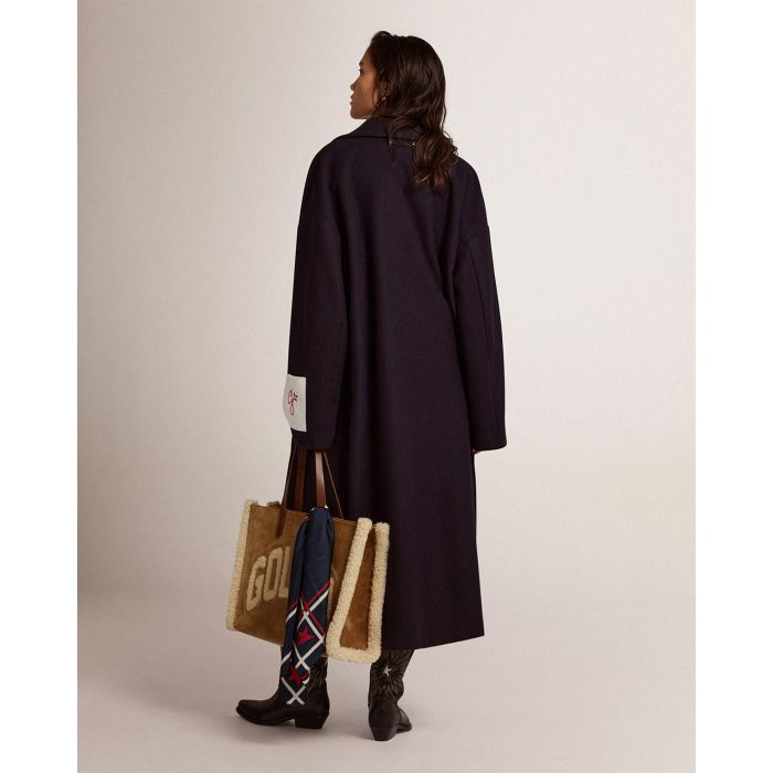Manteau  Bertina Bleu Foncé 