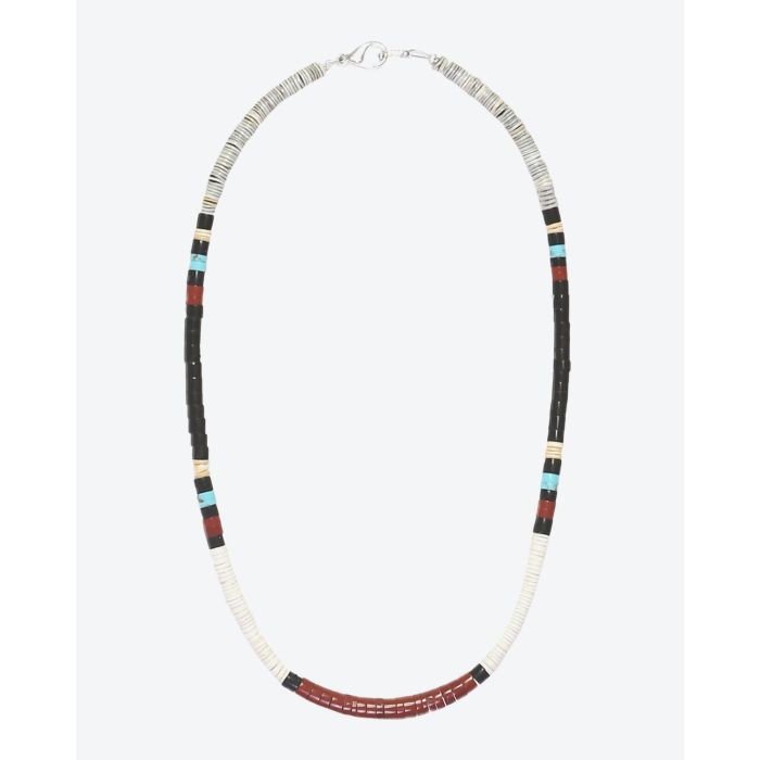 Harpo Collier Pueblo Pipestone + Rang Gorgone Brune 