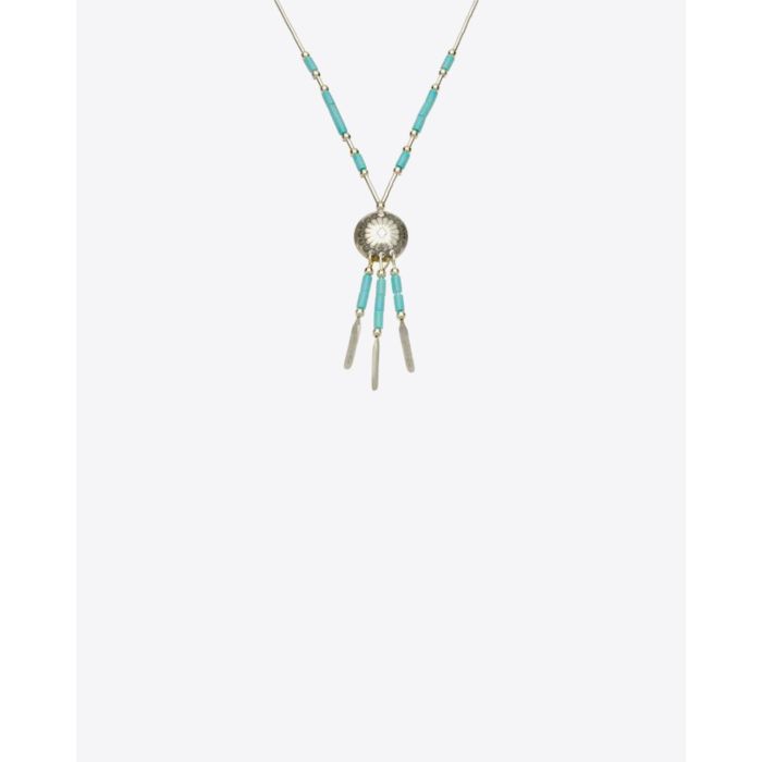 Harpo Permanent Collier Liquid Silver Dream PM Turquoise N902T  