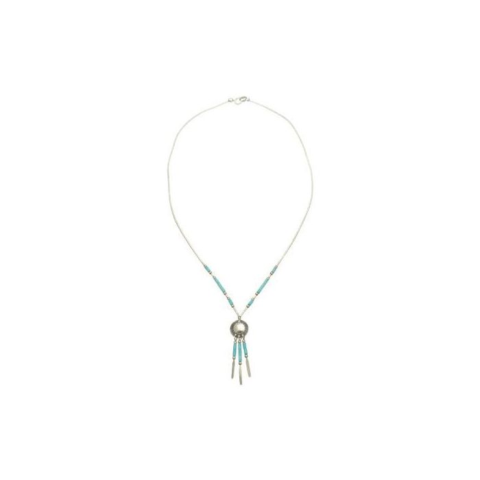 Harpo Permanent Collier Liquid Silver Dream PM Turquoise N902T