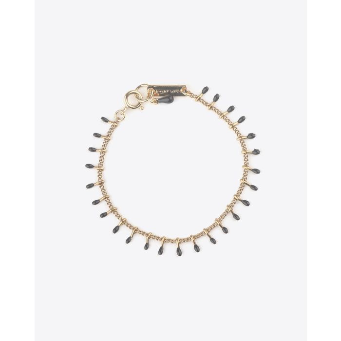 Isabel Marant Bijoux Bracelet CASABLANCA Mini Perles - Black 
