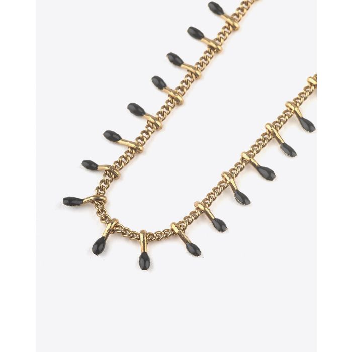 Isabel Marant Bijoux Bracelet CASABLANCA Mini Perles - Black 