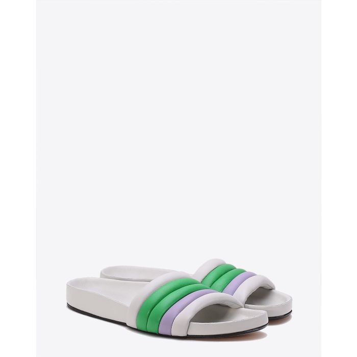 Isabel Marant Chaussures Défilé Sandales HELLEA - Chalk  