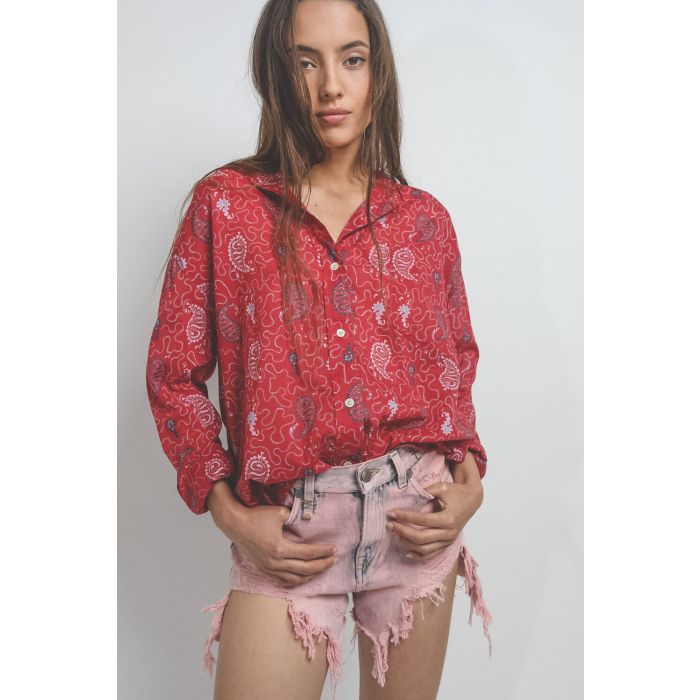 Isabel Marant Etoile Chemise Mexika - Red