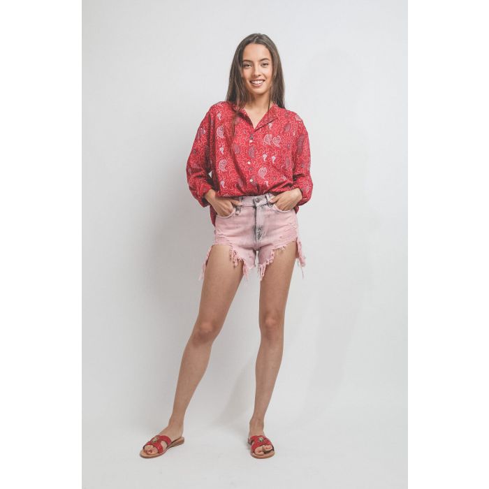 Isabel Marant Etoile Chemise Mexika - Red