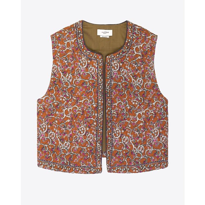 Isabel Marant Etoile Gilet HAPHIR - Ochre  