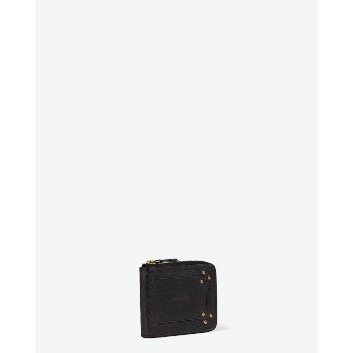 Jérôme Dreyfuss Accessoires Collection Denis Noir " Bubble" Lambskin 