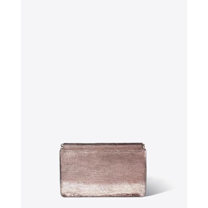 Jérôme Dreyfuss Accessoires Pré-Collection Clic Clac L - Goatskin Lamé Champagne  