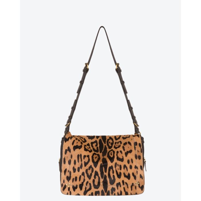 Jérôme Dreyfuss Collection Albert Léopard Pony Calfskin 