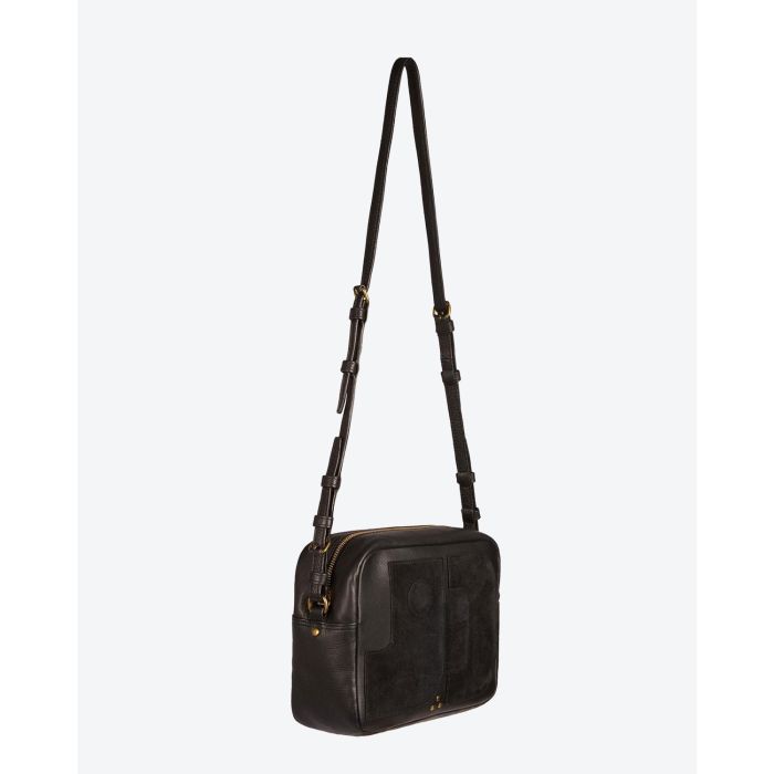 Jérôme Dreyfuss Collection Dominique Noir Calfskin 