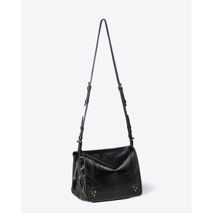 Jérôme Dreyfuss Collection Igor - Lambskin Froissé Noir  