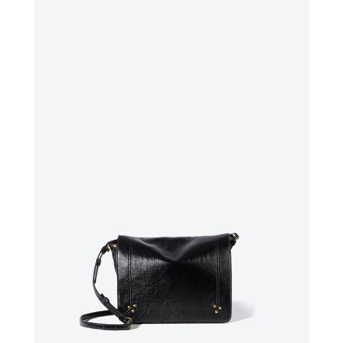 Jérôme Dreyfuss Collection Igor - Lambskin Froissé Noir  