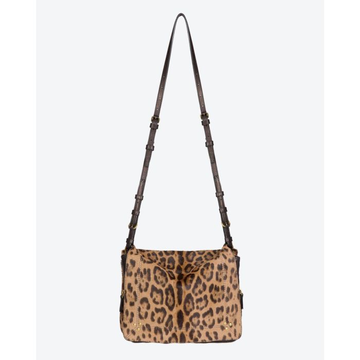 Jérôme Dreyfuss Collection Igor Léopard sauvage pony calfskin 