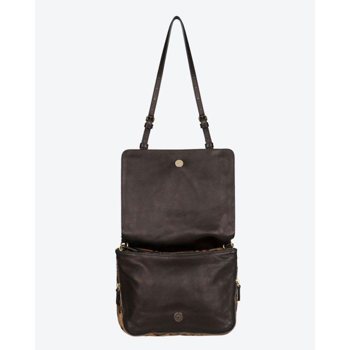 Jérôme Dreyfuss Collection Igor Léopard sauvage pony calfskin 