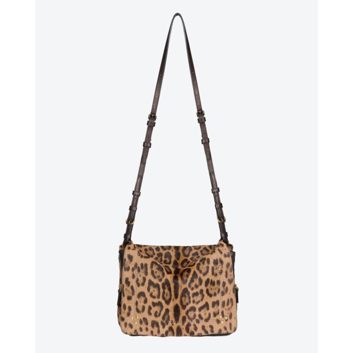 Jérôme Dreyfuss Collection Igor Léopard sauvage pony calfskin 