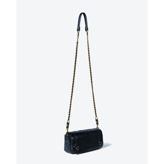 Jérôme Dreyfuss Pré-Collection Bob Python Noir 