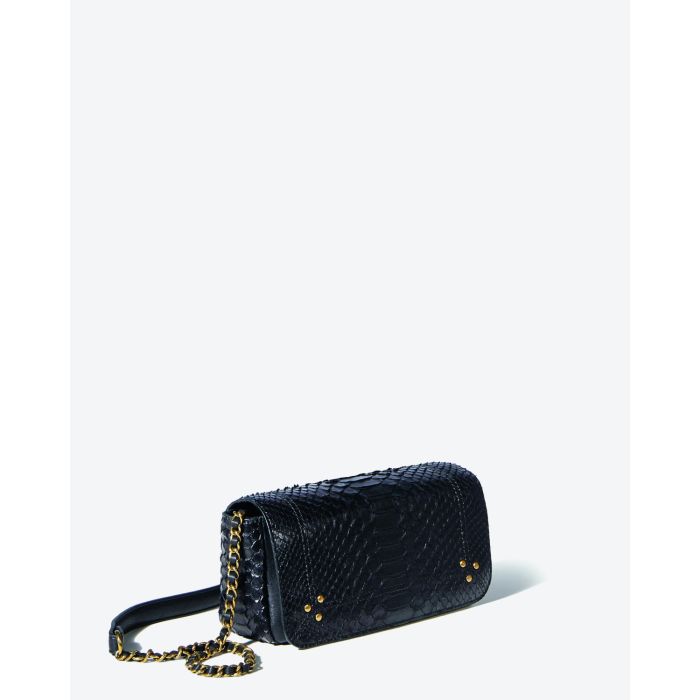 Jérôme Dreyfuss Pré-Collection Bob Python Noir 
