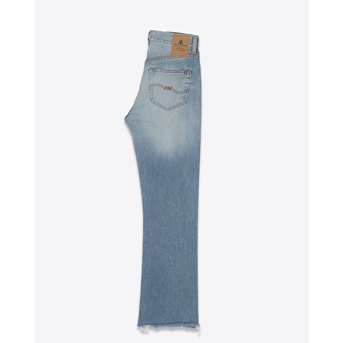 Jean Jaclyn Slim Kick en toile bleue claire Denimist 