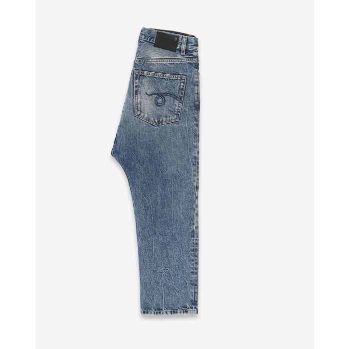 Jean sarouel bleu Tailored drop Kelly R13 Denim 