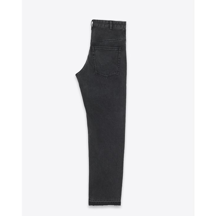 Jeans boutons apparents Belden faded black Isabel Marant Etoile 