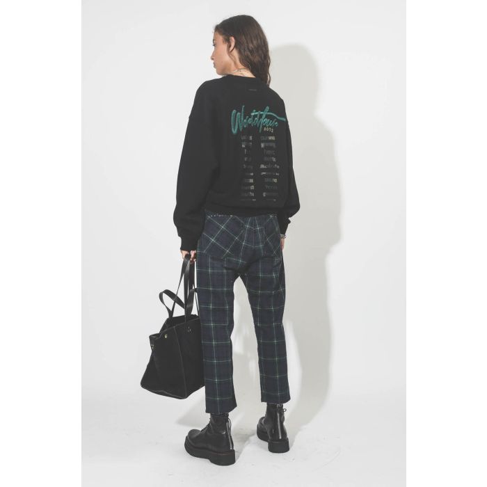 R13 Denim Pantalon Tailored Drop  vue dos