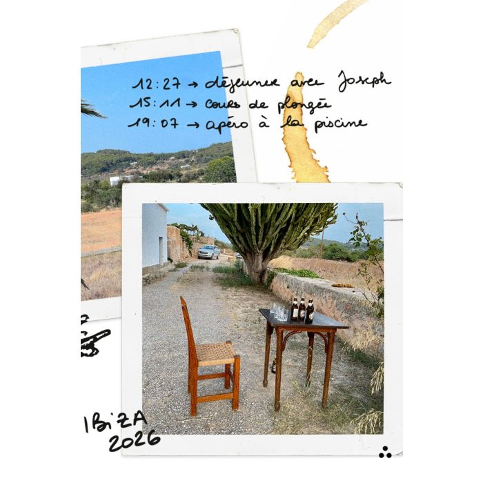 Campagne SS 26 Jérôme Dreyfuss à Ibiza.