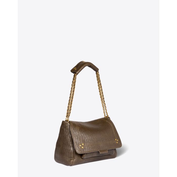 Jérôme Dreyfuss Sac Lulu M  Agneau Lichen Bubble 