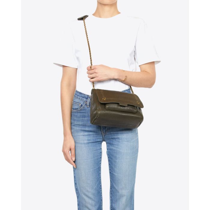 Jérôme Dreyfuss Sac Lulu M  Agneau Lichen Bubble 