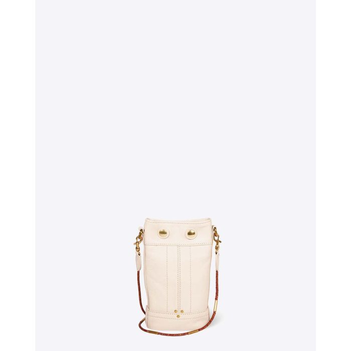 Jérôme Dreyfuss Sac Ben Mini Chèvre Ecru Grainé