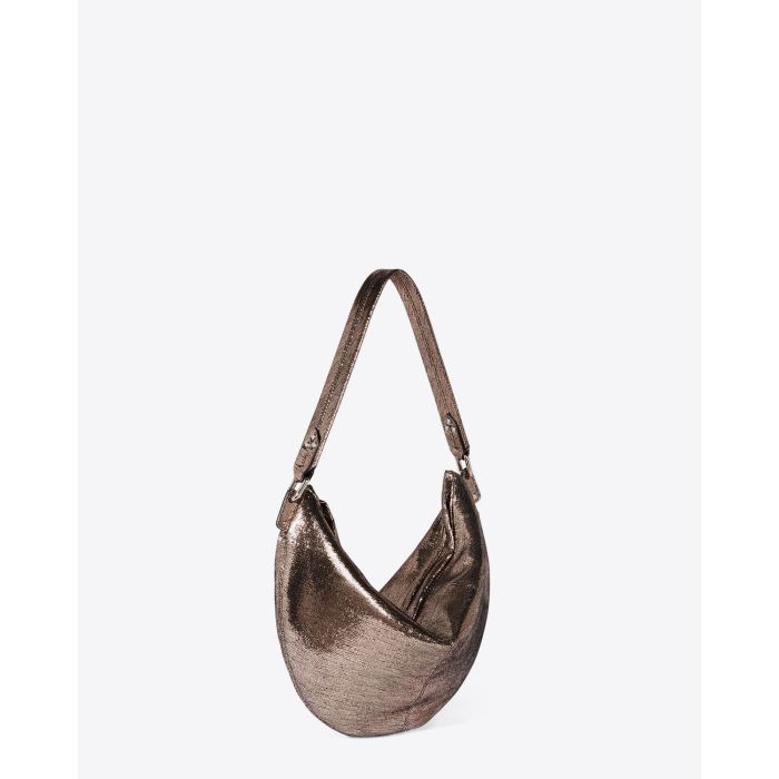 Sac Paul Lune Lamé Champagne Jérôme Dreyfuss 