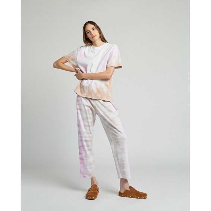 Ragdoll LA Jersey Tee - Pink Tie Dye