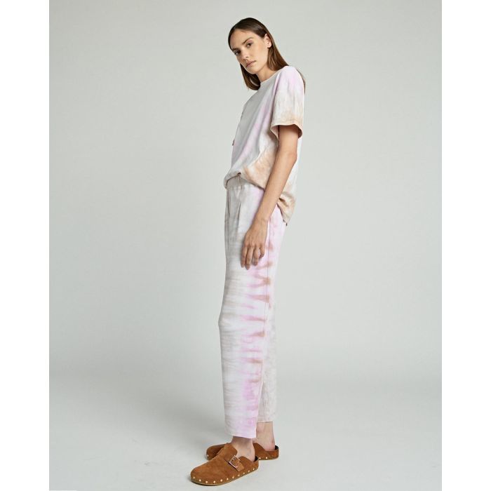 Ragdoll LA Jersey Tee - Pink Tie Dye