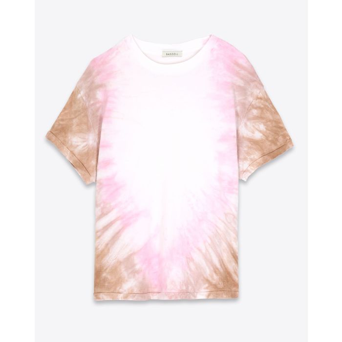 Ragdoll LA Jersey Tee - Pink Tie Dye