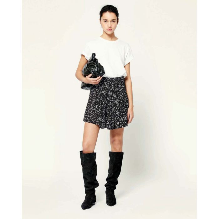 Isabel Marant Etoile Jupe Calista - Black/Ecru