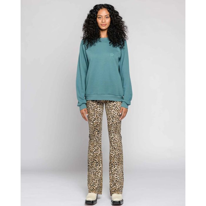 Ragdoll LA Long Flare Leggings – Brown Leopard