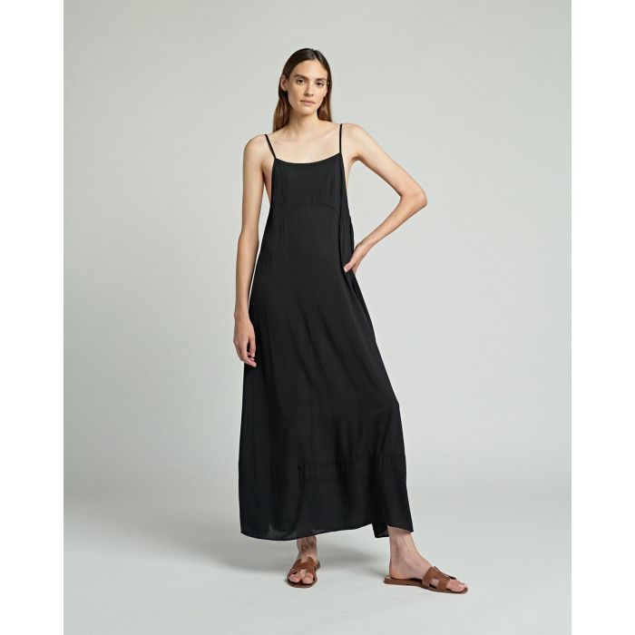 Robe longue dos nu fines bretelles Ragdoll LA 